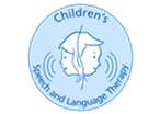Children's Speech and Language Therapy, 2 childrens faces facing away from each other and speaking.png