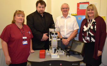 Fundraiser buys laser after surgery helps restore sight