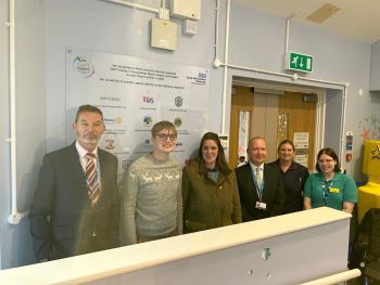 Special guest opens new facilities at children’s ward