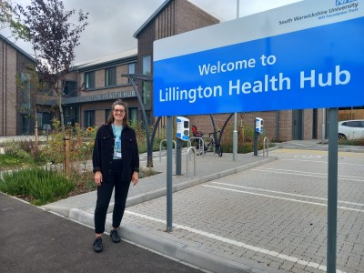 Becky Canton at the Lillington Health Hub.jpeg